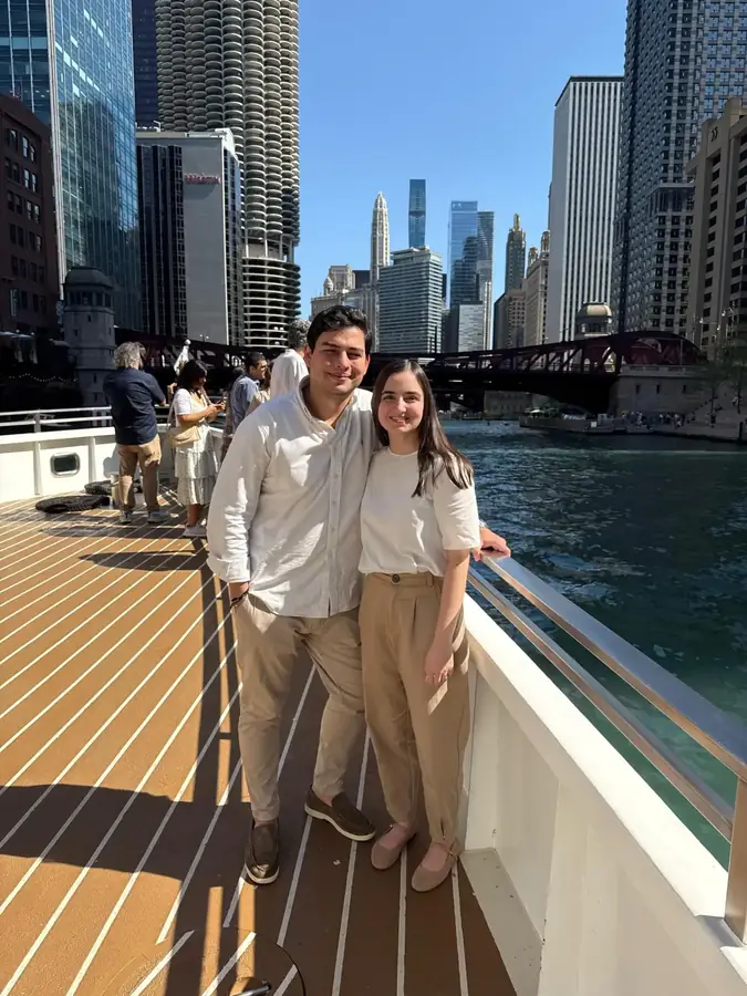 Sofia and Salvador in Chicago